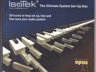Isotek HI-FI Inställningscdskiva fas, svep och musik Opus 3.