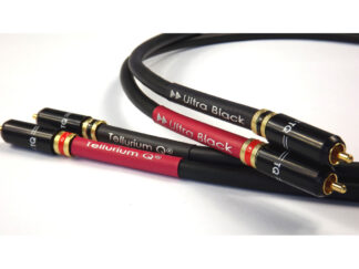 Tellurium Q Signalkabel Ultra Black II 1m RCA-RCA / XLR-XLR