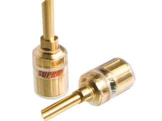 Supra Combicon Banana Red/Blk 2 Pairs Högtalarkontakt